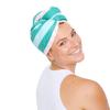 Dock & Bay Turban Hair Towel - for Home & The Beach - Super Absorbent, Quick Dry - Pastel Pier view 1