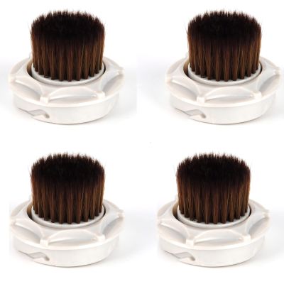Sonic Foundation Makeup Replacement Brush Heads, Compatible with Mia 1, Mia 2, Mia 3, Mia Fit, Alpha Fit, Smart Profile Uplift, 4-Pack
