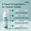 BlinkBetter BetterLids Eyelid Foam Cleanser  Tea Tree Oil Face & Eyelid Wash with Ectoin, Centella, Beta Glucan & Panthenol  4-in-1 Hydrating, Soothing, Purifying Formula  2 oz- Preservative Free view 3