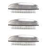 Aramox Stainless Steel Vegetable Washing Scrubber Brush Odor Remover Multipurpose Hand Fingernail Brushes, 3pcs Potato Sets with 304 Handle, Kitchen Nail Tools view 1