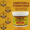 Shea Butter Super-Lite Hair Grease  4oz (118.29ml) | Moisturizing & Conditioning with Palm, Cocoa, Olive, Almond & Coconut Oils | Softens Dry Hair, Nourishes Scalp & Restores Shine view 3