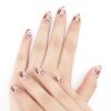 Waterproof Membrane Nail Art Stickers Nail Decals Nail Decorations for Salon Nails Accessories (5 Sheets Cute Capybaras Nails Stickers Decals) view 1