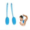 14.5inch Silicone Back Scrubber for Shower 2pcsBlue,Exfoliating Shower Brush,Double Sided for Exfoliating and MassageLong Handle Back Scrubber for Men and Women(2 Brushes) view 1