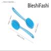 14.5inch Silicone Back Scrubber for Shower 2pcsBlue,Exfoliating Shower Brush,Double Sided for Exfoliating and MassageLong Handle Back Scrubber for Men and Women(2 Brushes) view 2