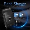Soonsell Manscape Beard Trimmer for Men,IPX7 Waterproof 4 in 1 Men's Grooming Kit,Ball Shaver,Nose Hair Clippers,Electric Razor,Hair Clippers for Men,LED Display,Wet/Dry Trimmer view 4