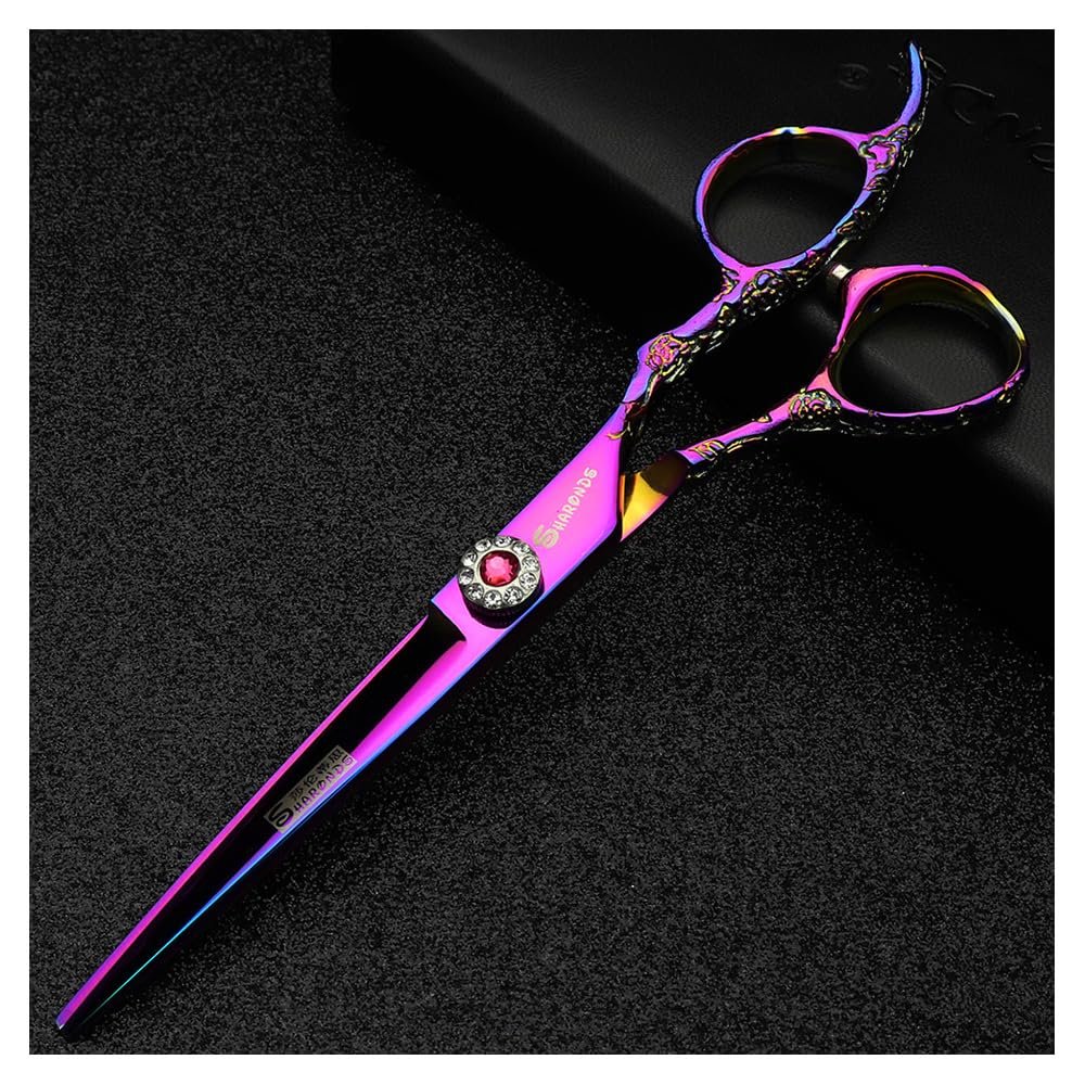 6/7 inch Hair Scissors Hair Salon Scissors 440c Hardness Stainless Steel Scissors