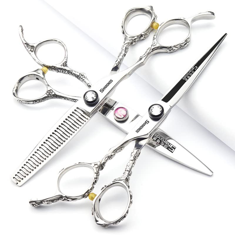6 Inch Hairdressing Scissors, Hairdressing Scissors, Sharp Hairdressing Scissors, 6 Inch Scissors for Cutting Hair, Sturdy Hand Feel