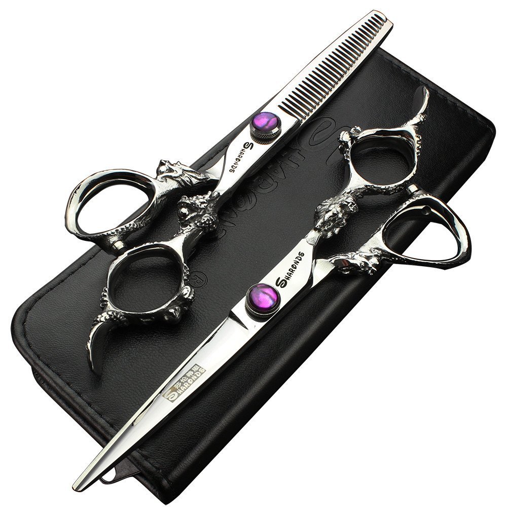 5.5/6/7.5/7/8-inch Professional Hair Clippers, Japanese 440C Jewelry Scissors