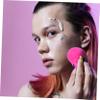 4pcs Facial Cleansing Brush Silicone Face Sponges Gentle Exfoliating Scrub Brush Women Beauty Tool Home Facial Care Random Color view 3