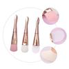 3pcs Soft Bristle Facial Mask Applicator Brush Makeup Tool for Even Application and Easy Cleaning for Face Masks and Facial Treatments view 3