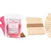 Curacoro Small Waxing Sticks & Passion Fruit Wax Beads - Smooth Full Body Hair Removal & Precision Application for Face, Bikini & Sensitive Areas view 1