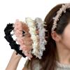 2025 New U Shape Fashion Tooth Hair Comb Headband, Elegant Braided Wavy Headband, Non Slip Hair Hairband for Women (S12 coffee color,One size) view 3