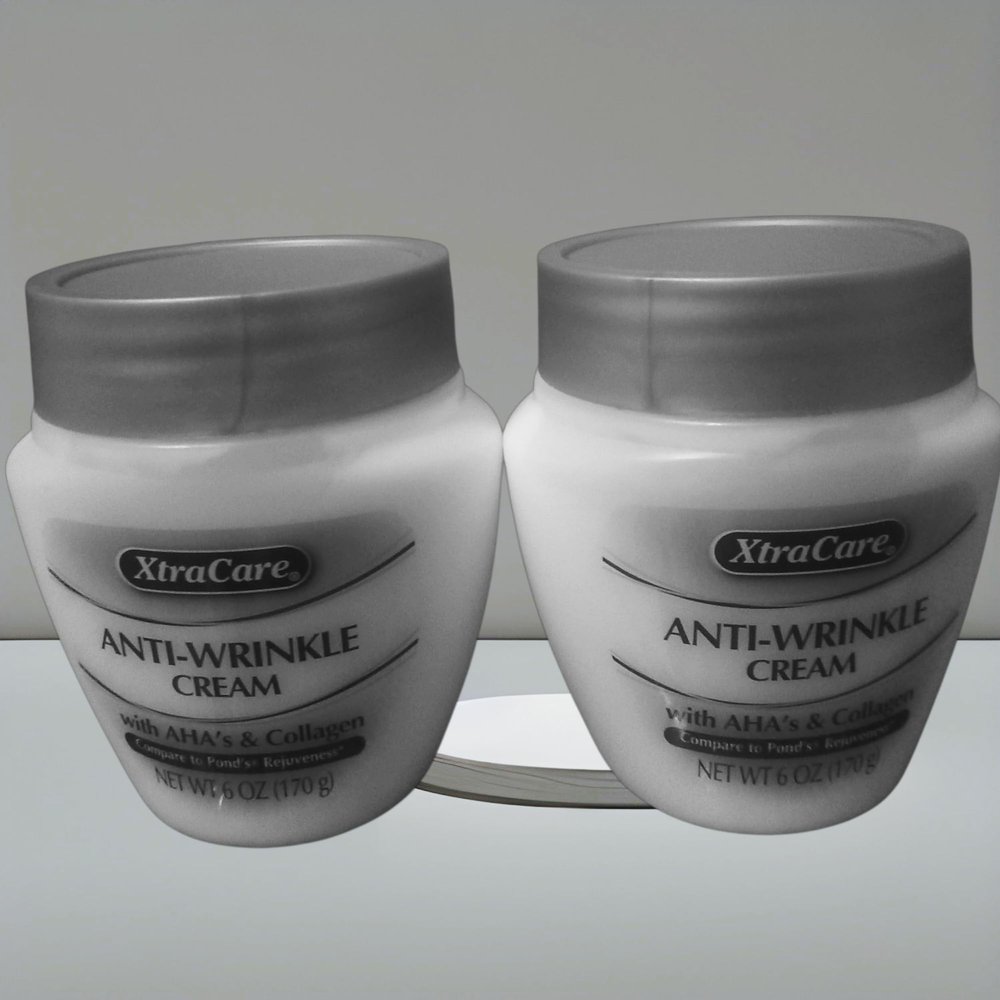 2 Packs Of Collagen Anti-Wrinkle Cream, 6 Oz