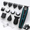 MANECODE 11-in-1 Beard & Hair Trimmer for Men  Self-Sharp Blades USB-C, Waterproof, LED Display Multi-Grooming Kit view 1