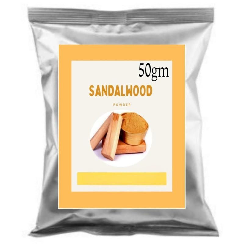 ats Sandalwood for Face - 100% Pure & Natural Chandan for Face Pack, Face Mask - Original Sandal Wood (50gm)