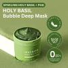 Holy Basil Bubble Deep Mask, Sparkling Holy Basil + PHA, Pore Refining, 3.17 oz, Dermatologically Tested view 2