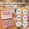 MESMOS 12 Assorted Shower Steamers Aromatherapy, Stress Relief Relaxation Spa Gifts for Women, Christmas Stocking Stuffers for Her, Shower Accessories, Spa Day Essentials, Wellness Self Care Cozy Gift view 2