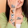 200+PCS Koala Theme Tattoos Temporary Stickers Wild Animals/Jungle Animals Birthday Party Favors Supplies Decorations Tattoo view 2