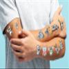 200+PCS Koala Theme Tattoos Temporary Stickers Wild Animals/Jungle Animals Birthday Party Favors Supplies Decorations Tattoo view 4