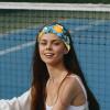 otnrnondcl Orange lemon Headband for Women Fashion Wide Hairband Yoga Workout Head Band Hair Accessories Band view 2