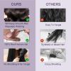 Deep Wave Bundles with Closure 24 26 28+20 Inch 4x4 HD Lace Closure, 13A Human Hair Bundles, Wet and Wavy 100% Brazilian Virgin Deep Curly 3 Bundles Human Hair Quick Weave Bundle for Women view 3