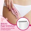 2-in-1 Bikini Trimmer for Women, Gifts for Women, Electric Shaver for Womens, Rechargeable Wet Dry Lady Hair Remover,IPX7 Waterproof, Razor for Legs view 4