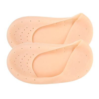 EPIPHQNY Ankle Socks, Moisturizing Gel Socks Prevents Dry Cracked Heel and Cracked Feet Sock Anti Slip Gel Hydrotherapy Sock