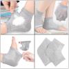 EPIPHQNY Ankle Socks, Women's Gel Infused Moisturizing Heel Socks For Cracked Feet Repair Breathable Overnight Sleep Sock view 2
