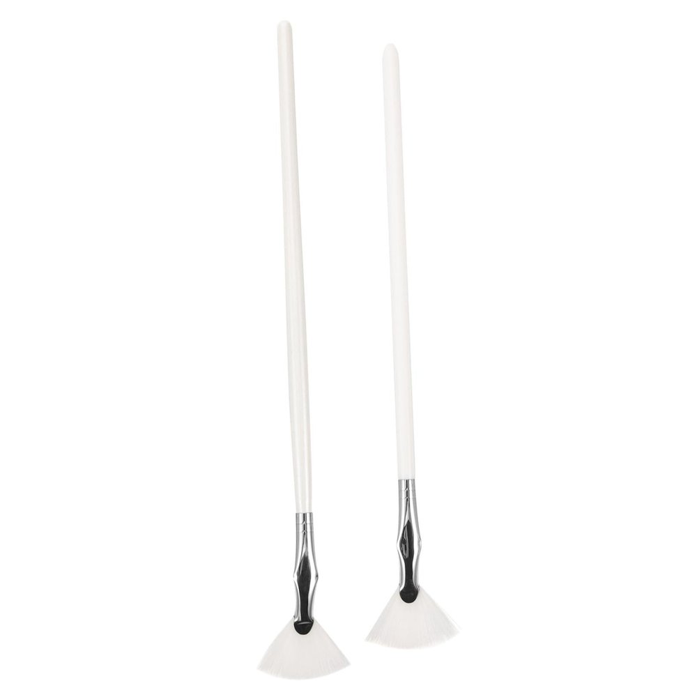 2pcs Folding Angle Scalloped Lash Brush Lower Eyelash Brush for Precise Mascara Application Multi-use Makeup Tool for Lining Lashes and Brows and Comfortable Design