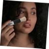 2pcs Portable Refillable Powder Brush for Women Travel Loose Powder Pressed Applicator Versatile Makeup Brush for Blush and Highlighter Lightweight and Convenient Design view 4