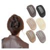 4/6 Pack Flat Claw Clips for Women, Small Non-Slip Hair Clips Pure Color Gentle Hold  Invisible Hair Grips for Thin/Thick Hair, Updos, Ponytails & Bobby Pins Alternative(Gold) view 1