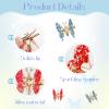 18 Pcs Butterfly Hair Clips for Girl Metal Moving Butterfly Hair Accessories Cute Hair Barrettes Aesthetic Shiny Butterflies Claw Clips for Women Thick or Thin Hair, Headwear Gifts for Party Decor view 4