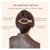4/6 Pack Flat Claw Clips for Women, Small Non-Slip Hair Clips Pure Color Gentle Hold  Invisible Hair Grips for Thin/Thick Hair, Updos, Ponytails & Bobby Pins Alternative(Brass) view 4