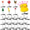 120Pcs Sprouts Rave, Duck Billed Hair Clips, Festival Alligator Sprout Hairpin Accessories for Party Supplies view 1