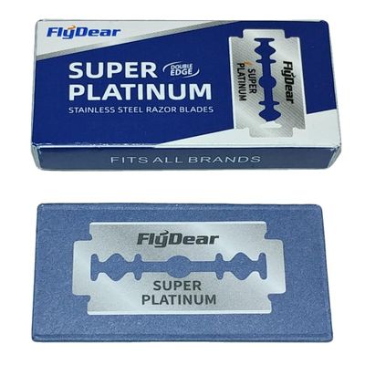 10x Fly Dear Super Platinum Double Edge Razor Blades Sampler Pack Stainless Steel. JL Missouri Parts & Misc.