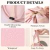 INVODA Makeup Bag for Women Drawstring Cosmetic Bag 4PCS Large Travel Make up Pouch Portable Barrel Toiletry Bag Pull String Toiletries Pouch Travel Cosmetic Organizer (4PCS) view 4