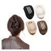 4/6 Pack Flat Claw Clips for Women, Small Non-Slip Hair Clips Pure Color Gentle Hold  Invisible Hair Grips for Thin/Thick Hair, Updos, Ponytails & Bobby Pins Alternative(Pink) view 1