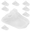 Didiseaon 8 Pairs Silicone Socks Soft Gel Moisturizing Foot Socks for Women Spa Pedicure Dry Cracked Feet Repairing Cracked Heel Treatment view 1