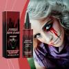 Fake Blood, Blood Of Hercules, Zombie Make Up | fflow Like Real Veins Halloween | Fake Blod Simulated Washable Vampire Dripping Bllod For Halloween Costume Clown And Vampire Cosplay view 2