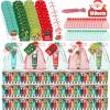 100 Sets Christmas Hand Cream Gifts Bulk for Women Hand Lotion for Dry Cracked Hands Travel Size Moisturizing Hands Care Cream with Organza Bag and Tag for Xmas Stocking Stuffers Winter Holiday Gift view 1
