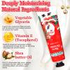 100 Sets Christmas Hand Cream Gifts Bulk for Women Hand Lotion for Dry Cracked Hands Travel Size Moisturizing Hands Care Cream with Organza Bag and Tag for Xmas Stocking Stuffers Winter Holiday Gift view 3