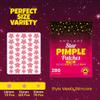 Andlane 280 Pcs Glow in the Dark + 280 Pcs Pink Star Pimple Patches view 3