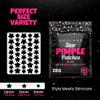 Andlane 280 Pcs Black + 280 Pcs Glow in the Dark Star Pimple Patches view 2