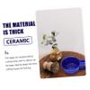 LOLIPPYY Ceramic Shaving Soap Bowl for Men Large Opening Slip Foam Lathering Mug Home and Barber Use Convenient Personal Grooming Accessory Blue Simple Shaving Bowl view 3