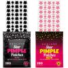 Andlane 280 Pcs Black + 280 Pcs Pink Star Pimple Patches view 1