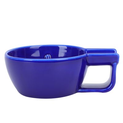 Anneome Ceramic Shaving Soap Bubble Bowl for Men Large Capacity Foaming Dish Practical Shaving Accessory for Home and Travel