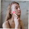 Anneome Manual Silicone Facial Cleansing Brush for Sensitive Skin Soft Dual Sided Skin Care Tool with Ergonomic Grip Portable Face Massage Cleaner for Women and Travel view 4
