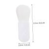 BAZEITFLOW 3pcs Mini Blush Brush with Soft Synthetic Bristles for Loose Powder Makeup Portable Womens Cosmetics Tool for Travel and Daily Face Application Random Color view 2