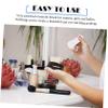 BAZEITFLOW 3pcs Mini Blush Brush with Soft Synthetic Bristles for Loose Powder Makeup Portable Womens Cosmetics Tool for Travel and Daily Face Application Random Color view 3