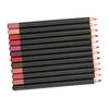 DECOMELODY 12pcs Multipurpose Matte Lip Liner Pencils Makeup Easy to Use Women Birthday Valentine view 1